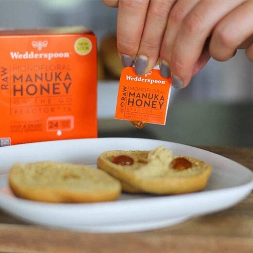 عسل مانوكا الخام أحادي النكتار -24 علبه