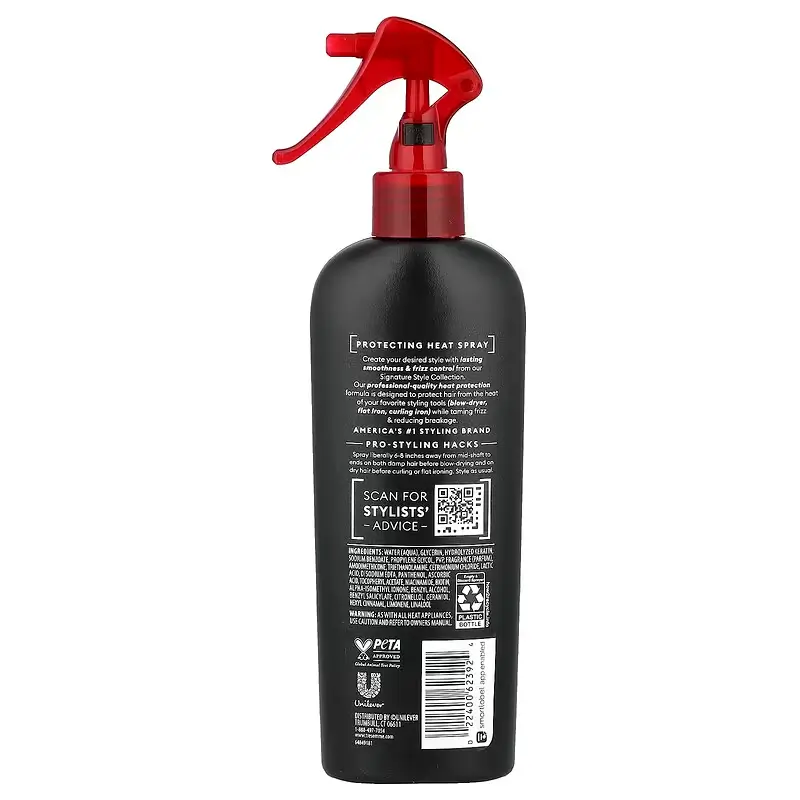 بخاخ حماية الشعر من الحرارة أثناء التصفيف – TRESemmé – سعة 236 مل 2 tresemm-protecting-heat-styling-spray-8-fl-oz-236-ml